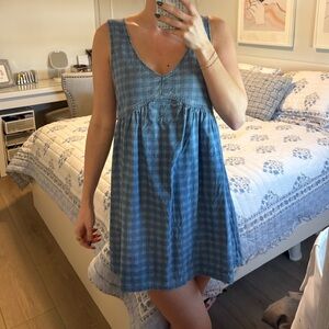 American Eagle Denim Shift Dress